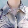 Vintage Broken Flowers Blouse Commute Single-breasted Female Clothing Folk Casual Round Neck Half Sleeve Shirt