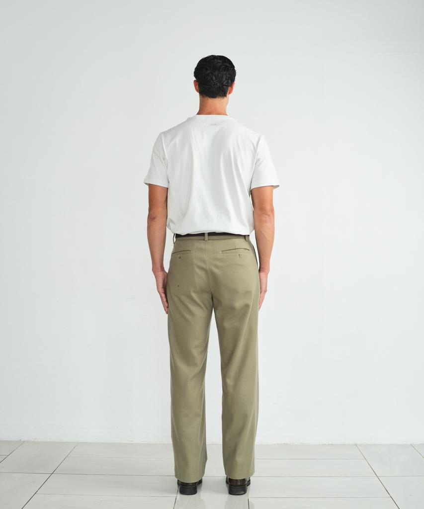 Bibeleude Classic Wool Trouser Green