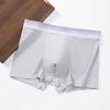 Men Mid Waist Breathable Quick Dry Antibacterial Boxer Briefs Underwear