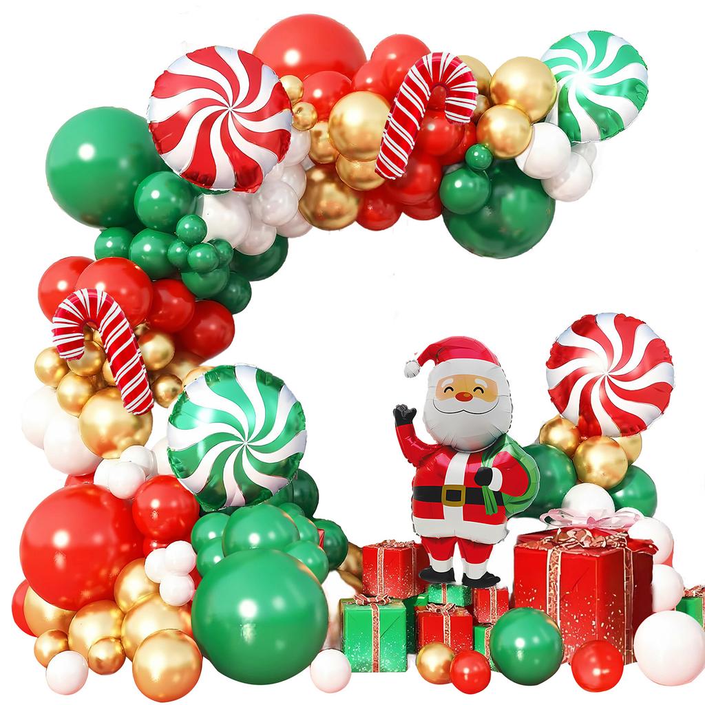 New Christmas New Year Balloon Set Family Mall Holiday Decoration Props Party Balloon