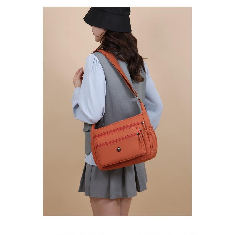Women's New Nylon Crossbody Bag Large Capacity Travel Shoulder Bag for Storage Daily Use