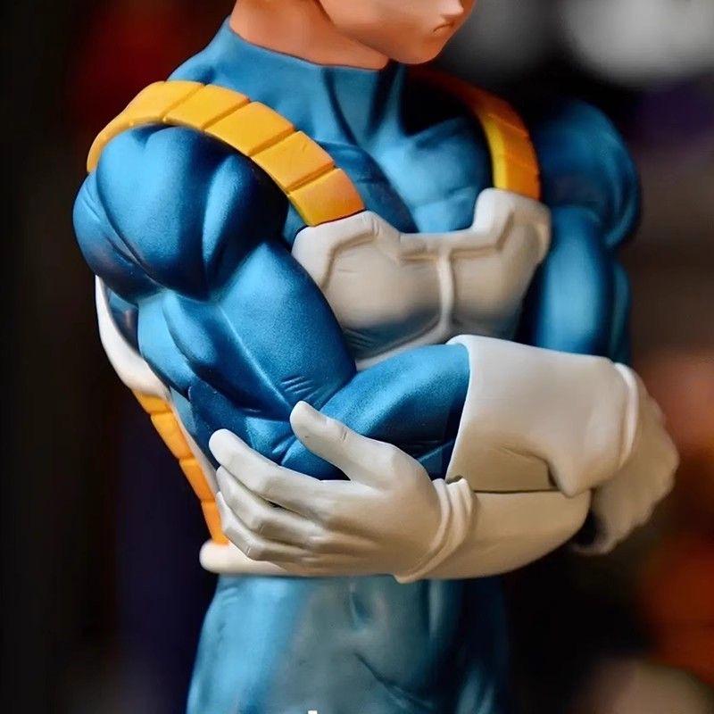 C3 Vegeta 28cm Drogan Boll Anime Figure Figurine Super Saiyan Statue Ssj Vegeta Collectible Desk Decor Custom Toys Gifts