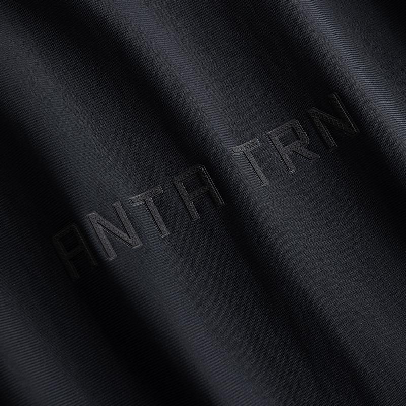 Anta Black Minimalist Lightweight Breathable Sports T-Shirt Men Tops 152627129-4