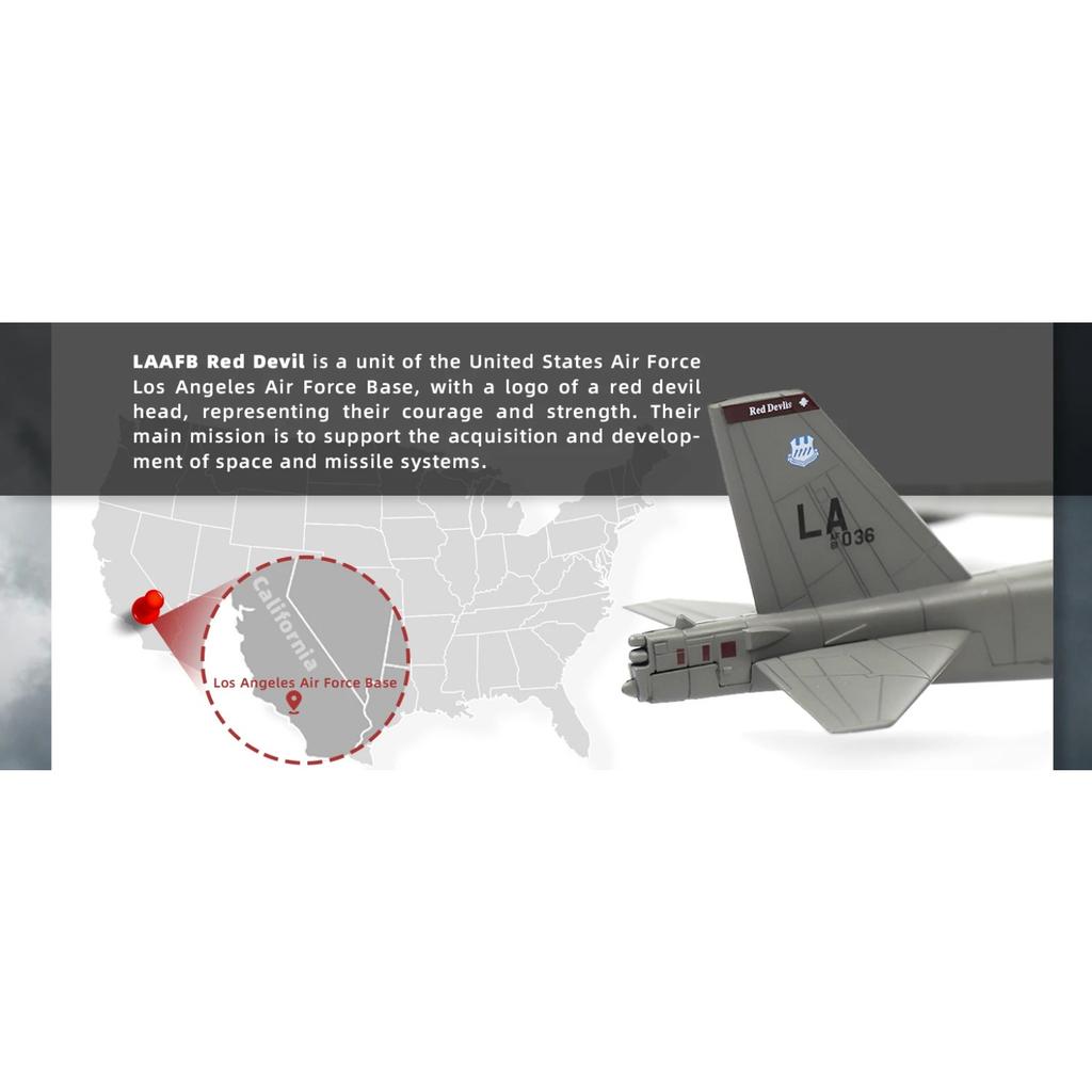 Repülőgép Modellek B-52 B-52H 1/200 Méretarányú Amerikai Hadsereg B52 Stratégiai Bombázóvadász Felnőtt Gyermek Repülőgép Játékok Kiállításhoz