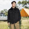 Men's Fleece Lined Washed Cotton Workwear Jacket