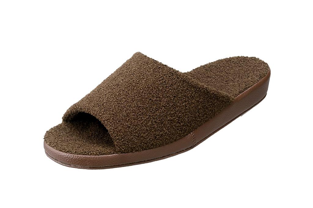 Pansy 9682 Washable Indoor Size Brown Men's Shoes, Pile, LL,