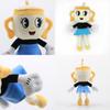 Adorable 9 Inch Cuphead Game Ms. Chalice Plush Figure Soft Stuffed Doll For Kids Gift