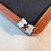 Cute Bear Earrings Simple Elegant Autumn Winter Women's Fashion Jewelry Small Size Personality Design Sensation Ear Jewelry