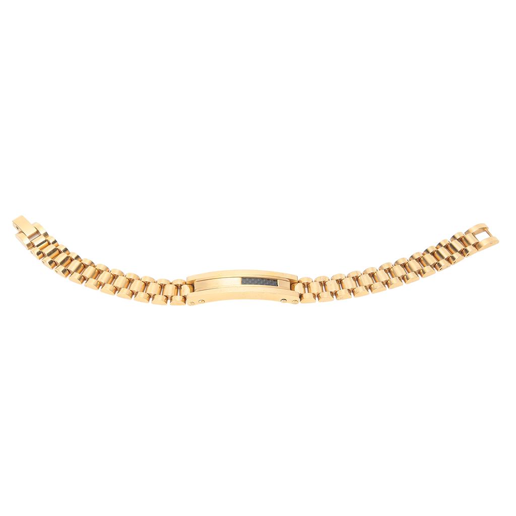 Metal Bracelet Gold Stylish Unisex Stainless Steel Alloy Bracelet Jewelry Accessories