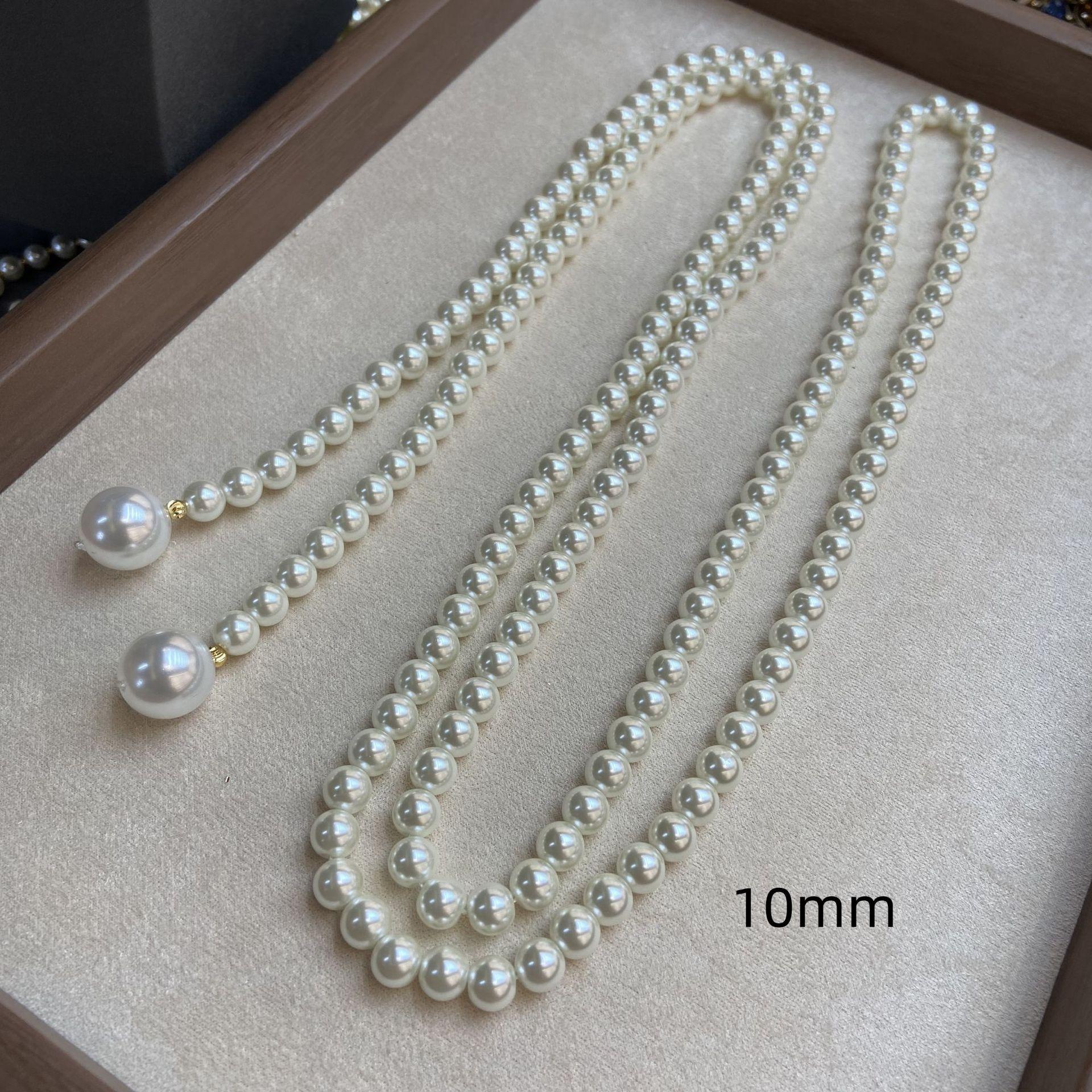 8Mm Necklace Female Collarbone Chain Temperament Personalized Design Necklace