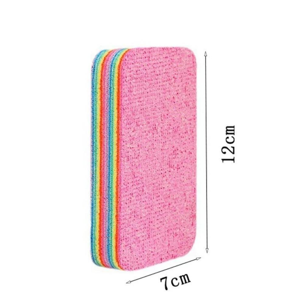 

1 Piece Of Household Kitchen Multi-Layer Removable Rag, Dry And Wet Dual Use Dishwashing, Absorbent, Cleaning Cloth, Multi-Color
