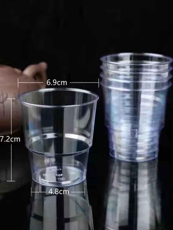 Shixun 10oz Hard Plastic Disposable Cups