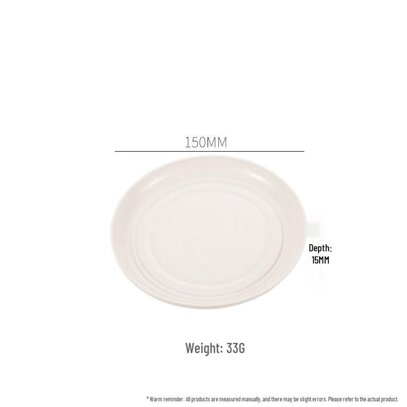 ZISIZ Eco-Friendly Disposable Plates