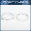 INFINAUTO Hub Centric Ring 57.1mm Inner Diameter To 72.6mm Outer