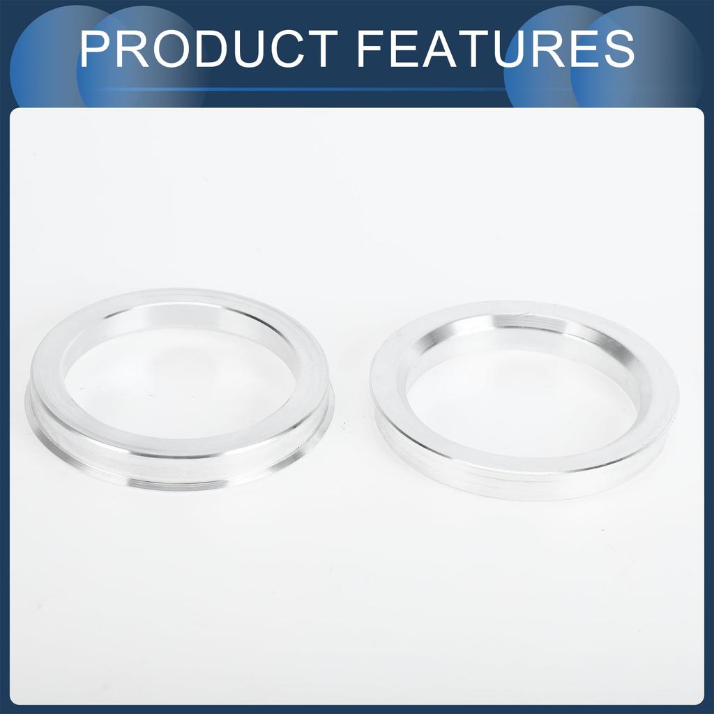 INFINAUTO Hub Centric Ring 57.1mm Inner Diameter To 72.6mm Outer