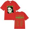2026 Charli Xcx Brat Tour 365 Party Girl T-Shirt Gothic Mode Hip Hop T-Shirts Unisex Damen Baumwoll-T-Shirt Streetwear