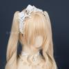 Japanese Side  Bow Headband Crown Pearl String Headband Lolita Hairy Clip Korean Accessories