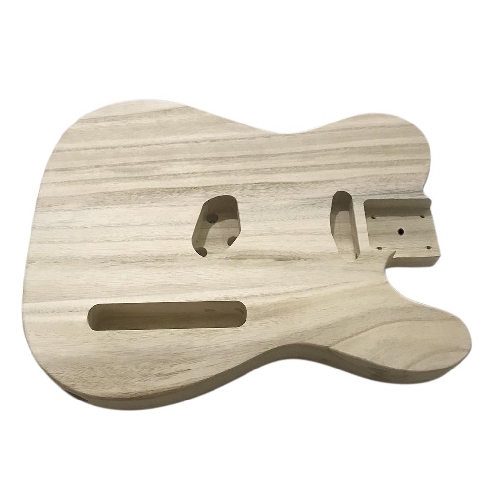 Polished Wood Type Electric Guitar Barrel DIY Electric Maple Guitar Barrel Body For TL Style Guitar