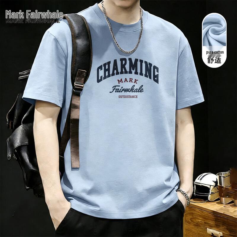Mark Fairwhale Men's Vintage Printed Cotton T-Shirt