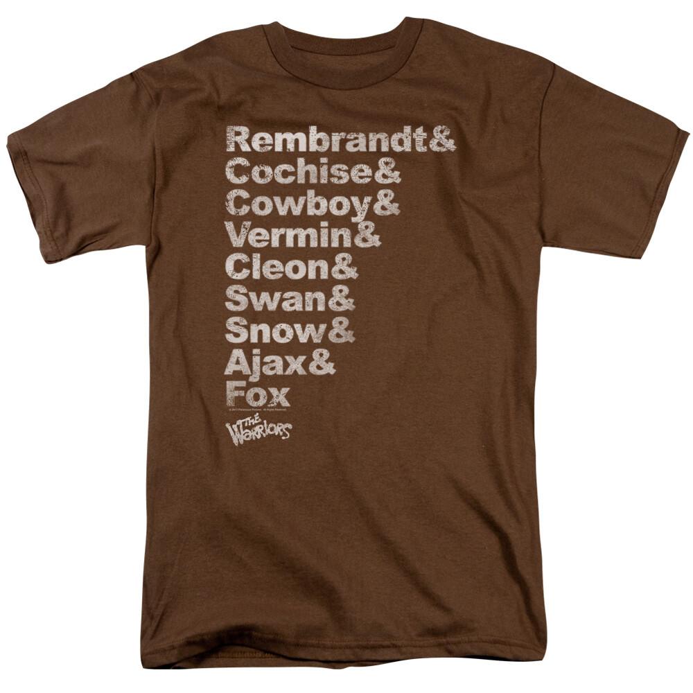 The Warriors  Roster  T-Shirt Unisex T-Shirt S