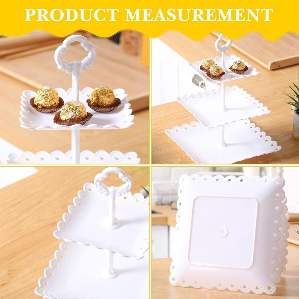 Cake Stand Birthday Cake Stand Display Cupcake Stand Snack Fruit Plate Wedding Party Tray Dessert Table Decorate Kitchen Tools