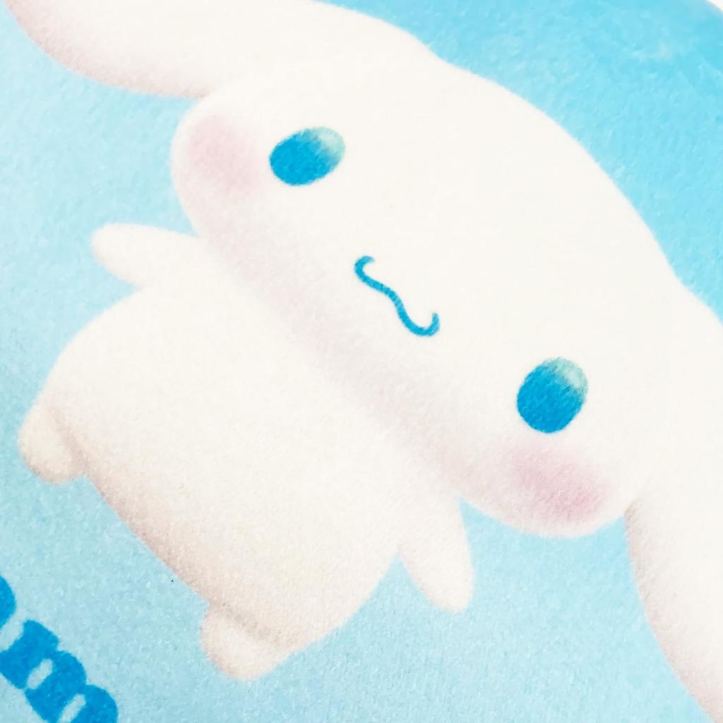 MORIPiLO Body Sanrio Characters Cinnamoroll Cinnamon Micro Plush Nap by Morishita Makura Pillow, (Die-Cut Cushion), Skin-Friendly Fabric, Toy, Pillow,