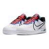 Nike Air Force 1 React Weiß Astronomy Blue Laser Crimson GS CD6960-101