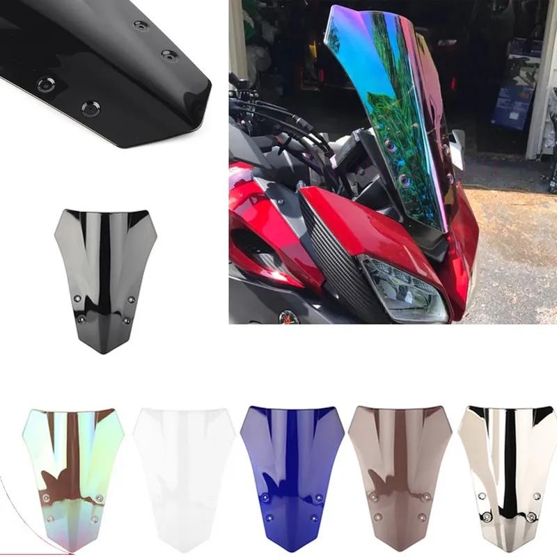 Motorcycle Double Bubble Windshield Deflector Protector Wind Screen For Yamaha FJ 09 FJ09 MT09 MT-09 Tracer 900 2015 2016 2017