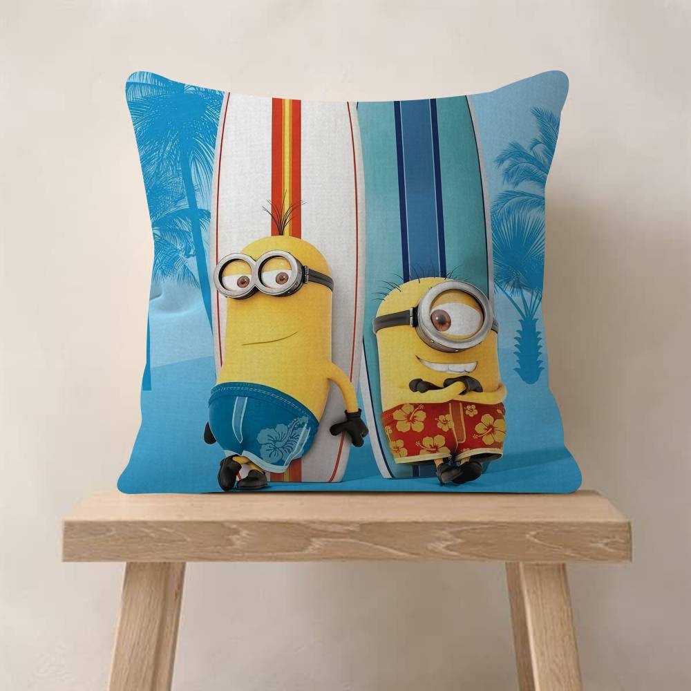 Classic Movie MMinion Yellow Banana Cushion Cover Decorative Pillow Sofa Home Decor Case Pillow Cases