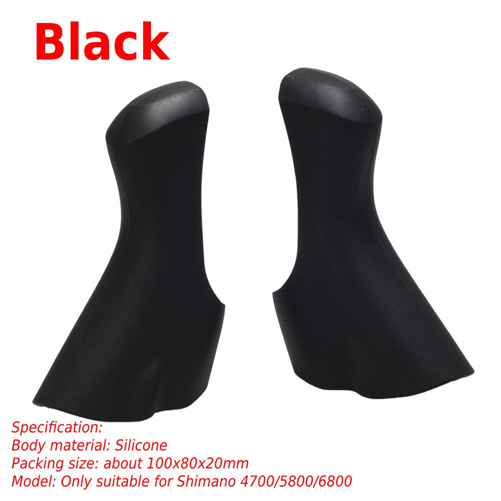 

Крышка кронштейна рычага двойного управления велосипеда, чехол для переключения передач велосипеда, аксессуары для велосипеда Shimano Kit 105 ST-4700 5800 6800 R7000 R8000 чёрный