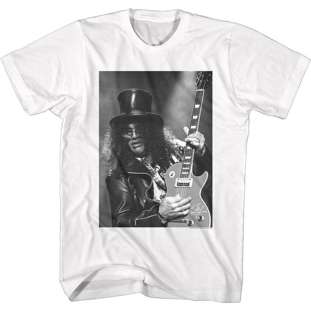 Slash With Guitar Music Shirt XXXL