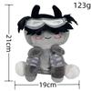Cute Cartoon Girl Plush Doll With Black Hat And Yellow Decor Kids Gift Home Room Ornament