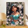 Disney Diamond Painting Set Princess Jasmine Home Decor Craft, Perfect Handmade DIY Gift Idea