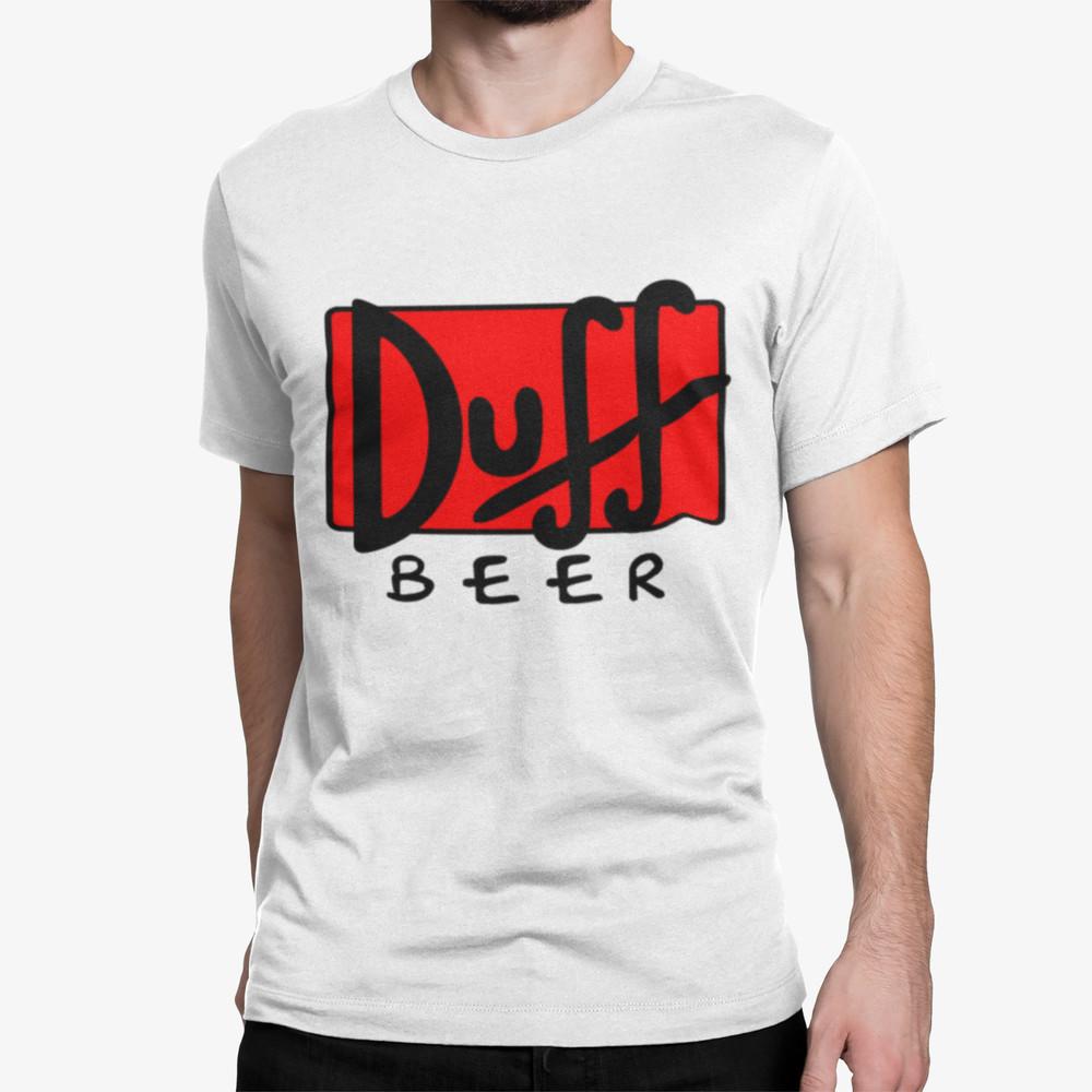 

Herren Bio Baumwolle T-Shirt Duff Beer Die Simpson Parodie Bier Logo 2XL