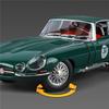1/24 Jaguar E-type Alloy Classic Sports Car Model Diecasts Metal Retro Old Vehicles Car Model High Simulation Sound Light Kids Toy Gift