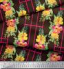 Soimoi Material Crep Poli Maro Imprimeu Geometric și Floral Material Imprimat La Metru 42 Inch