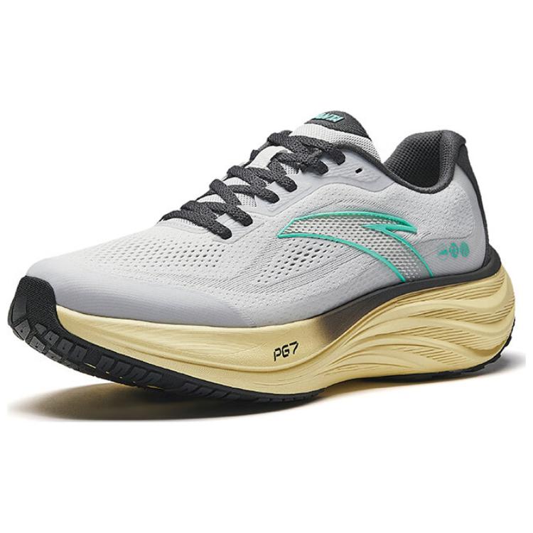 Anta Travel Step 1.5 PG7 Comfortable Versatile Non-Slip Wear-Resistant Rebound Low-Top Training Running Shoes Men sneaker Gray Blue 112515508-3