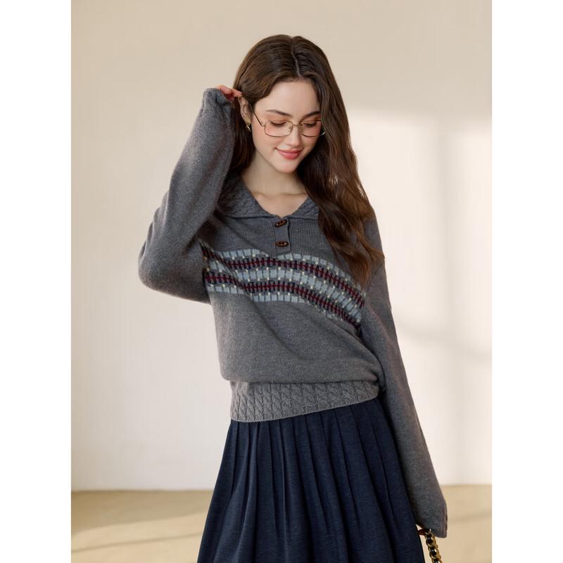 Женский зимний пуловер betu с узором Fair Isle