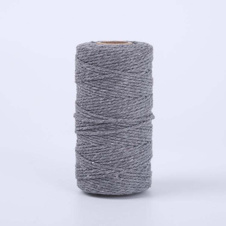 Biały Sznurek, Bawełniany Sznurek Cukierniczy, 328 Stóp 2 MM Naturalnie Biały Bawełniany Sznurek do Rękodzieła, Sznurek do Pakowania Prezentów, Wystrój Domu