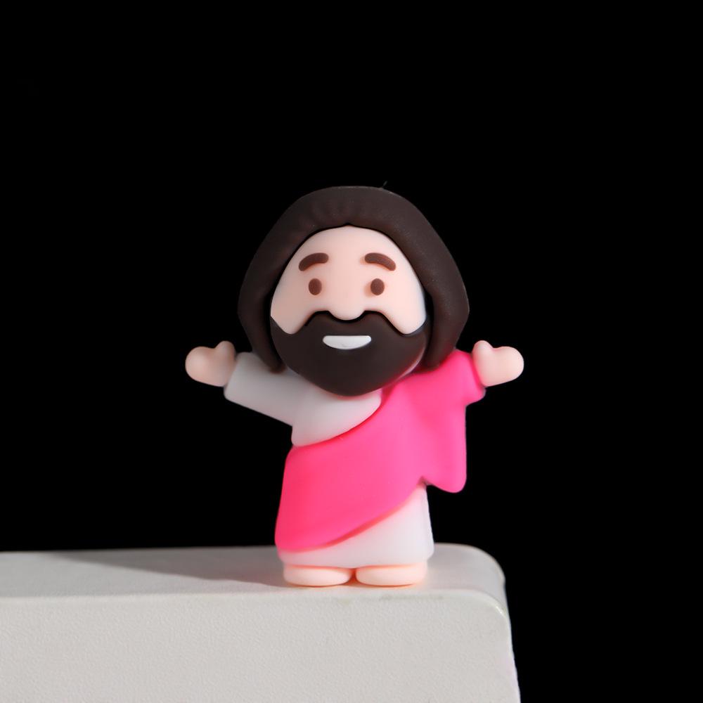 Creative Easter Ornaments: Painted Egg & Cartoon Rabbit Plush Toys for Home Decor & Gifts