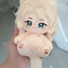 Genshin Impact Attribute 20cm Albedo Cotton Stuffed Dolls Cute Plush Puppet Toys for Children Adults Collectible Cos Model Gifts