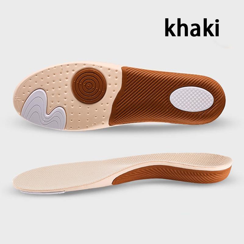 Arch Support Shoe Insole Men Women Shock Absorption Shoe Sole Flatfoot Orthopedic Insoles Comfortable Running Sports Pads 1Pair