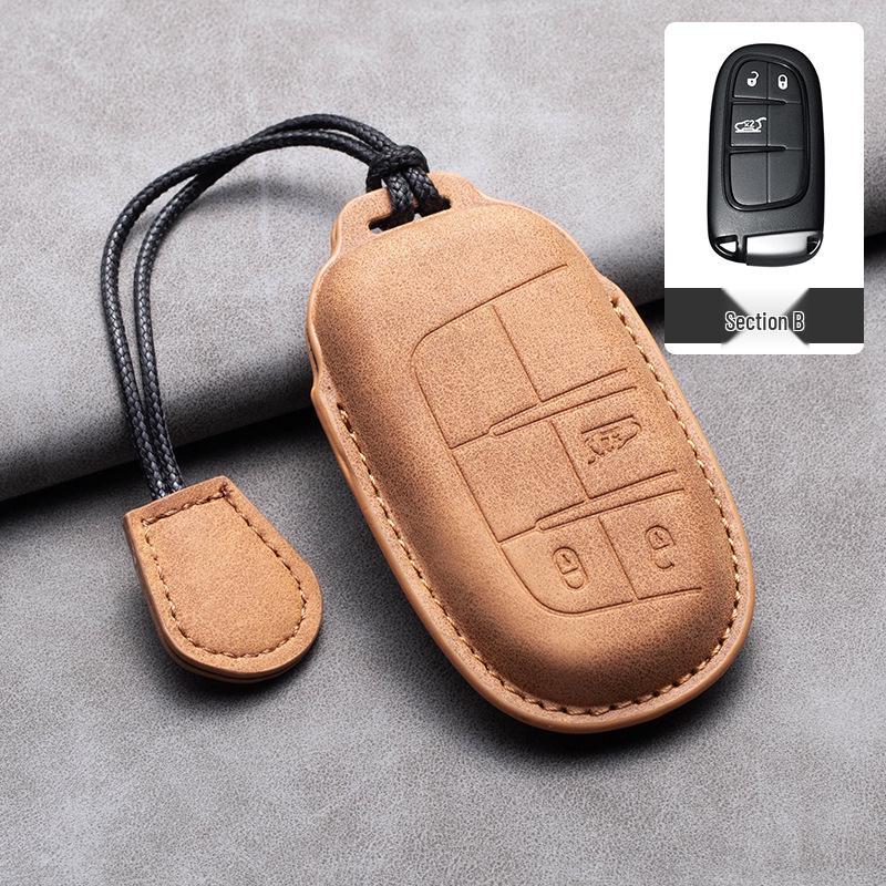 Jeep Compass & Grand Cherokee Key Case Shell with Buckle