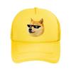Doge Shiba Inu Meme Sunglasses Graph Mesh Baseball Cap For Womens Unisex FeUnisex Beach Dad Hat Hip Hop