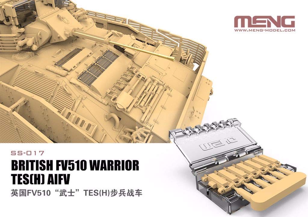 Meng Model British Army Infantry Fighting Vehicle FV510 Warrior Plastic Model MSS017 1/35 TES(H)