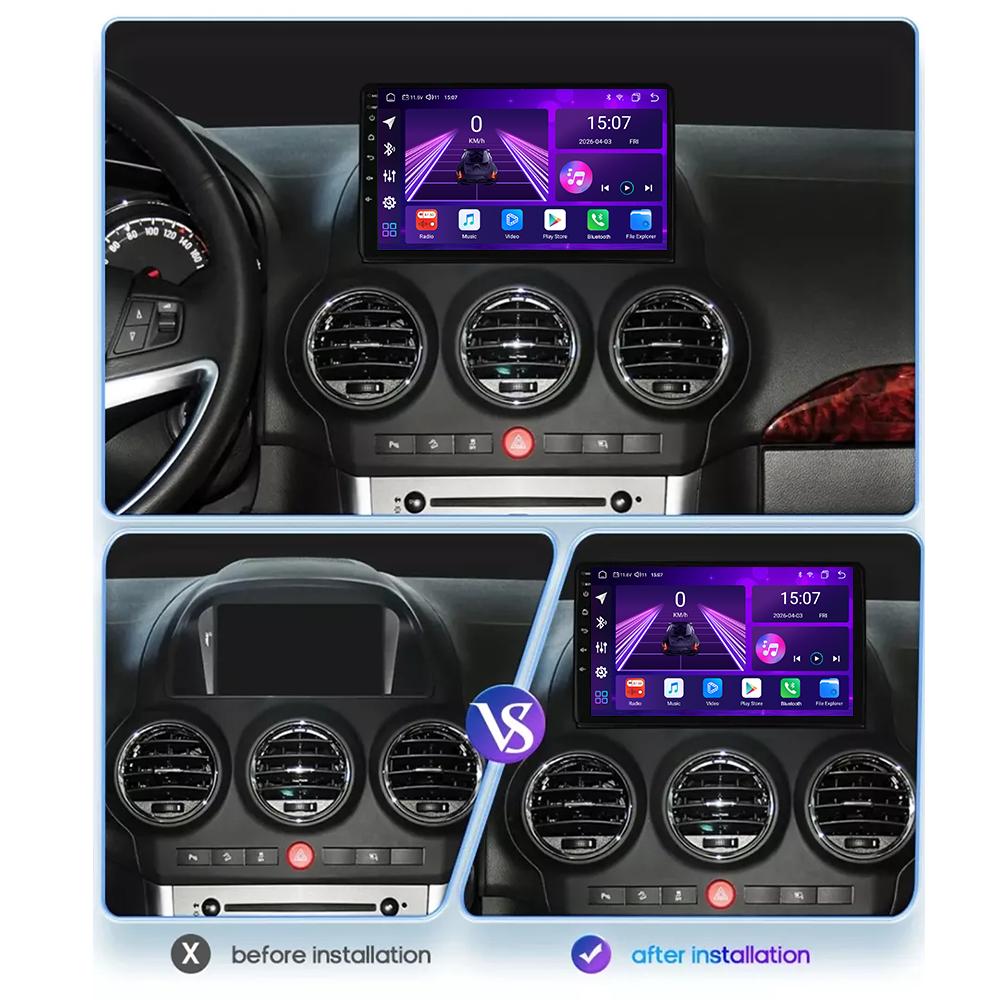 Android Car-Play Car Radio For Opel Antara 1 2006 - 2017 Multimedia Player Head Unit Stereo GPS Navigation BT WIFI,8 CORE ,2+32GB