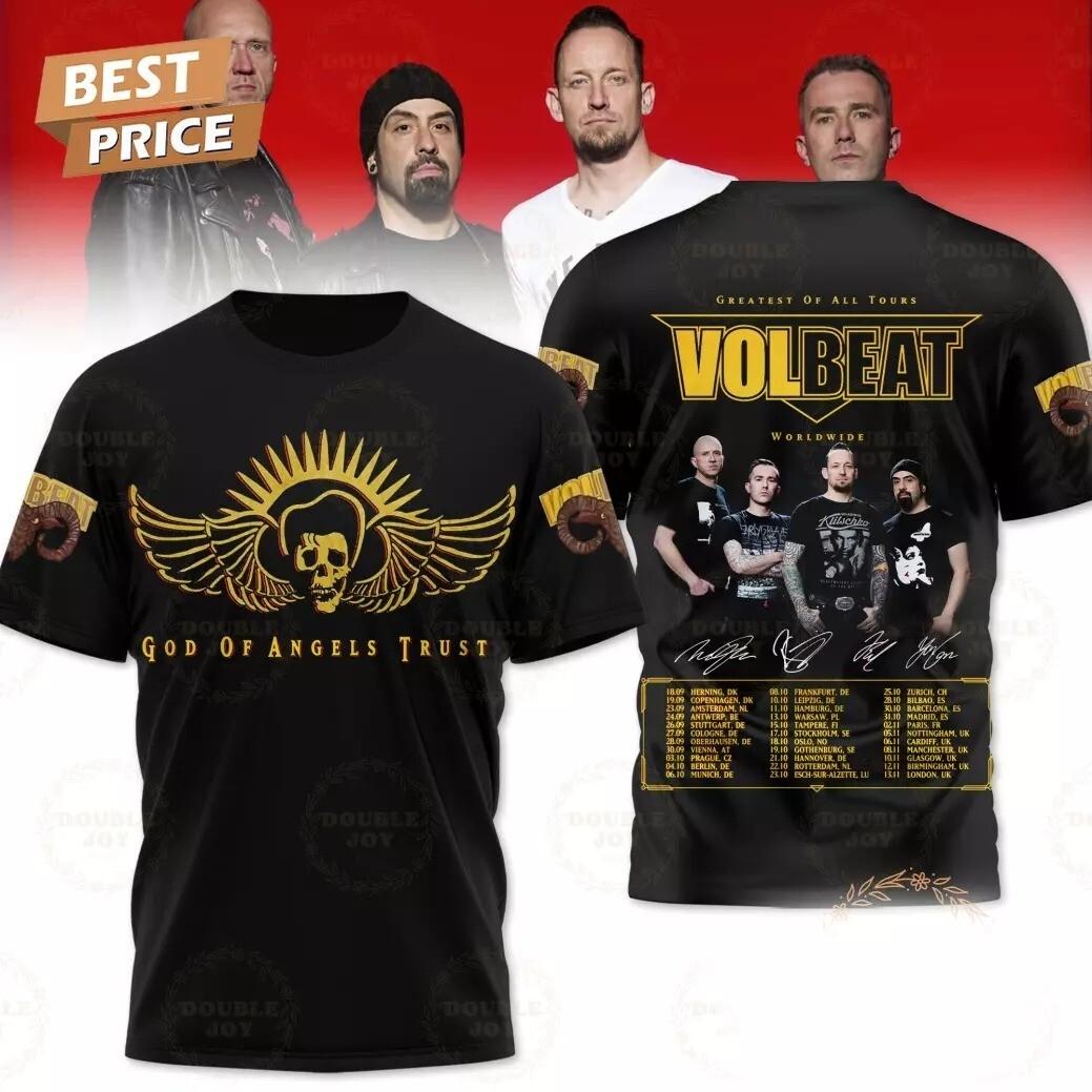 Greatest Of All Tours Volbeat Worldwide 2026 T-Shirt 3D L