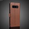 Card Holder Wallet Leather Fitted Case for Samsung Galaxy S10+ 5G S10e Flip Cover Protective Case Fundas Coque Retro Lightweight