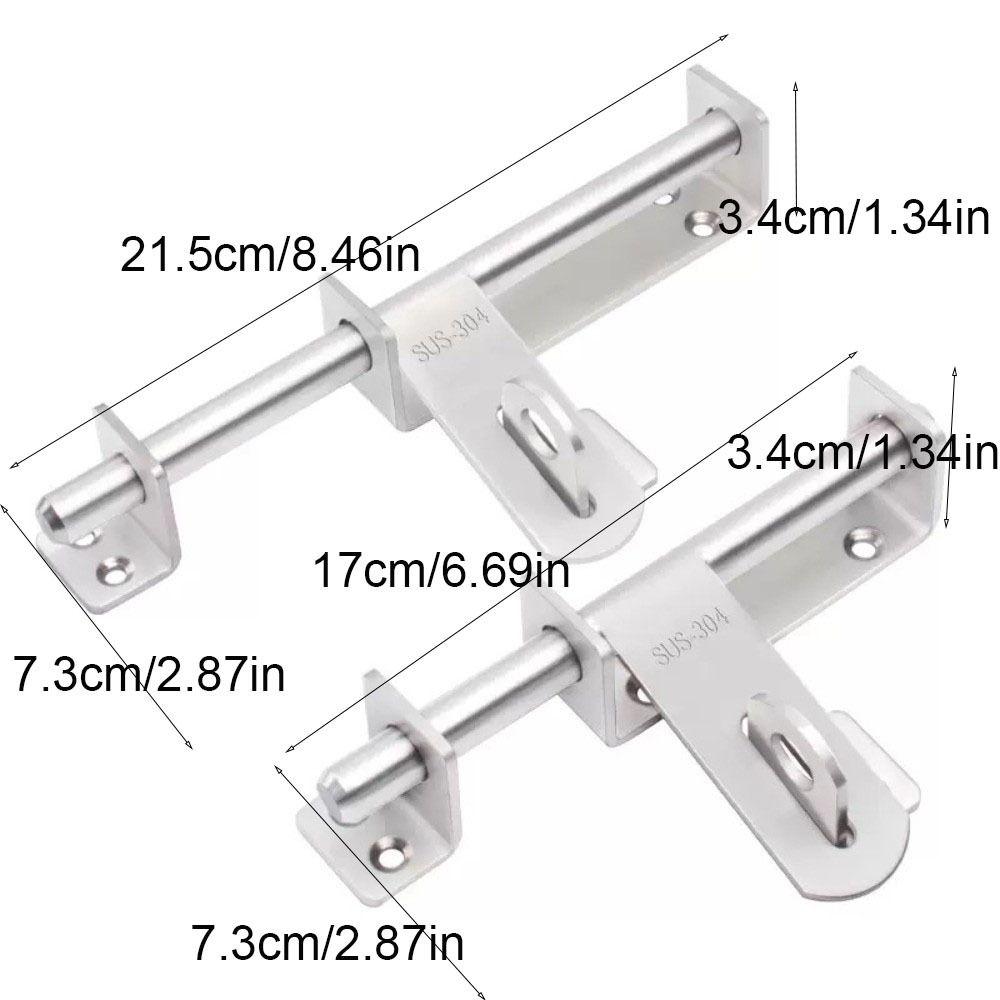 Heavy Duty Door Bolts Catch Lock Anti-theft Door Lock Buckle Door Buckle Hasp Furniture Hardware