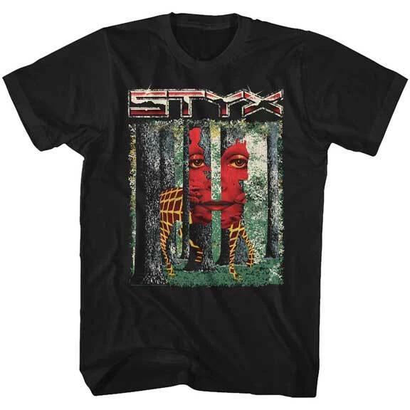 Styx The Grand Illusion Album Cover Men s T Shirt Rock Music Concert Merch 3XL